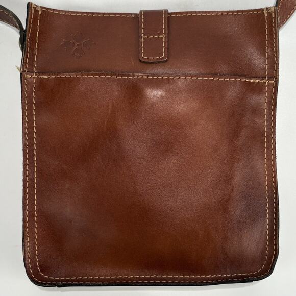 EUC Patricia Nash Purse Smooth Leather Venezia Crossbody Bag Boho Hippie Handbag - Picture 5 of 11